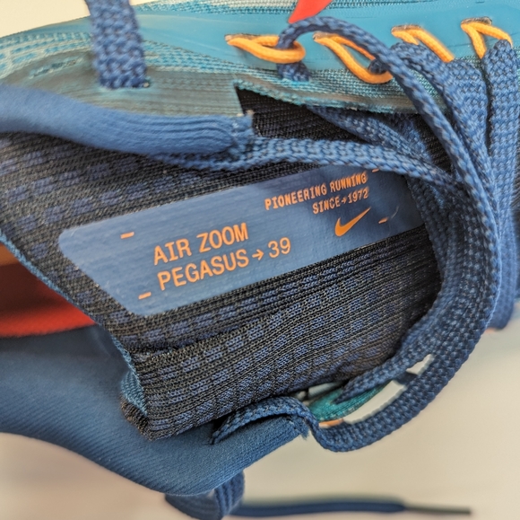 Nike Air Zoom Pegasus 39 Spruce Crimson DH4071-302 Running Sneakers Men's 7 - Picture 7 of 11